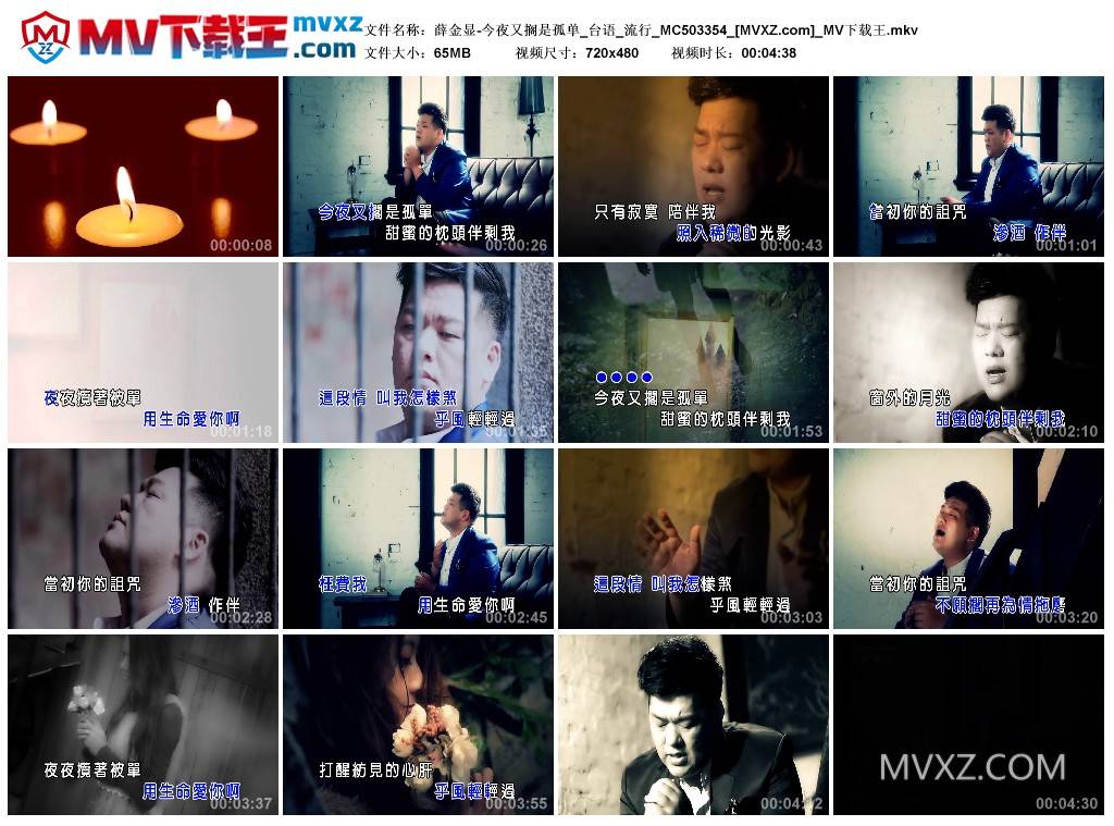 薛金显-今夜又搁是孤单_台语_流行_MC503354